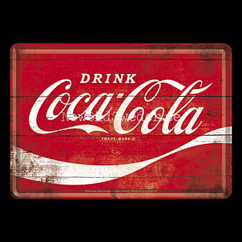DRINK Coca Cola - METAL CARD T4