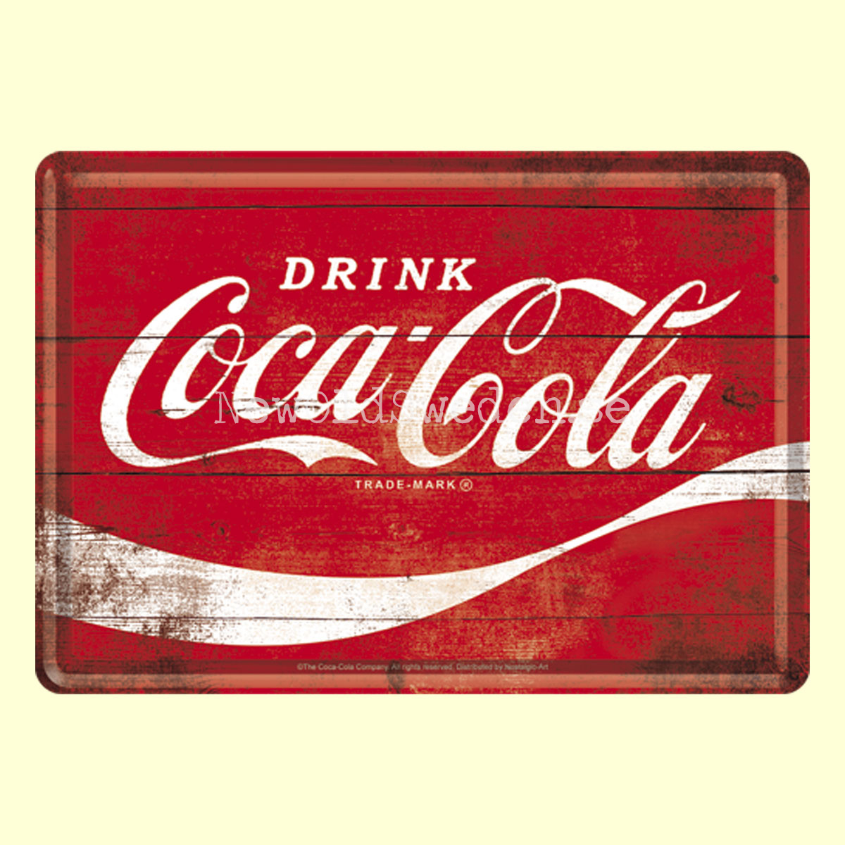 DRINK Coca Cola - METAL CARD T4 - 7