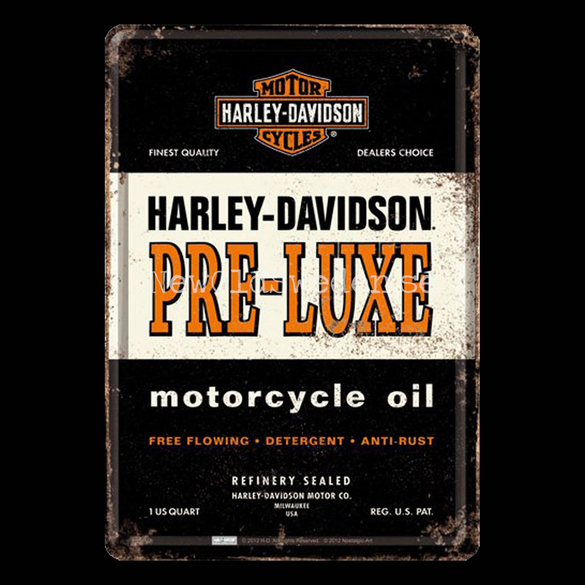 HARLEY-DAVIDSON PRE-LUXE - METAL CARD T2