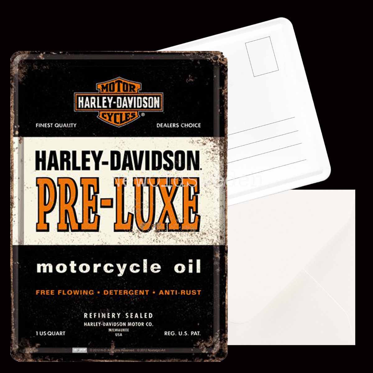 HARLEY-DAVIDSON PRE-LUXE - METAL CARD T2 - 4