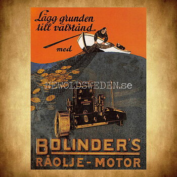 BOLINDERS RÅOLJE-MOTOR