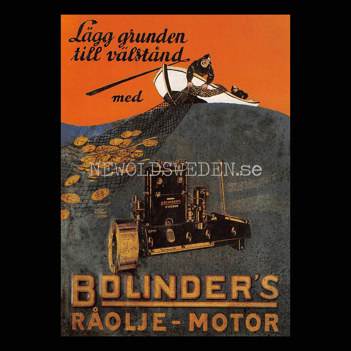 BOLINDERS RÅOLJE-MOTOR