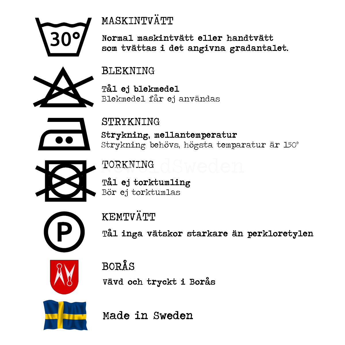 Pillow Case 50 x 50 cm NEWOLDSWEDEN.se