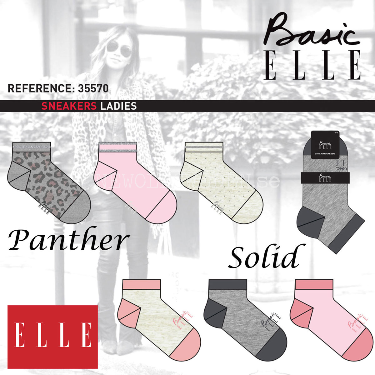 Sneakers 3-pack ELLE Original PANTHER - 2800 - 2