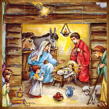 Adventskalender Retro Nostalgi 12-5-8