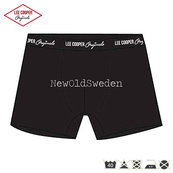 Boxershorts 1-pack - Stl. M - Svart - Lee Cooper Originals - 1900