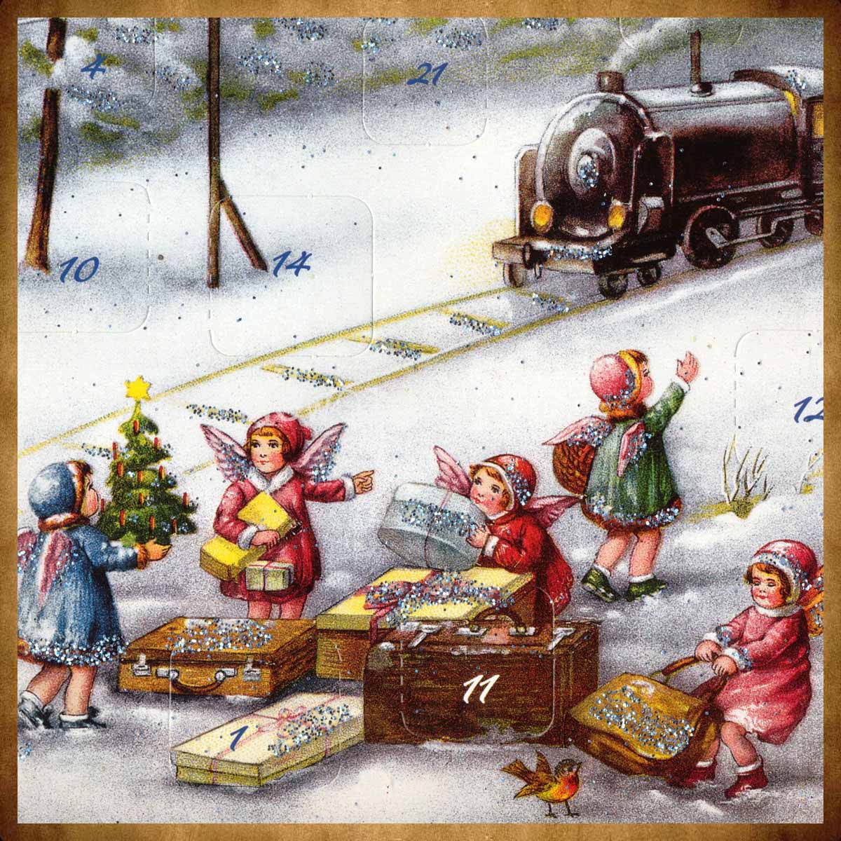 Adventskalender Retro Nostalgi 1 - Änglar - 2