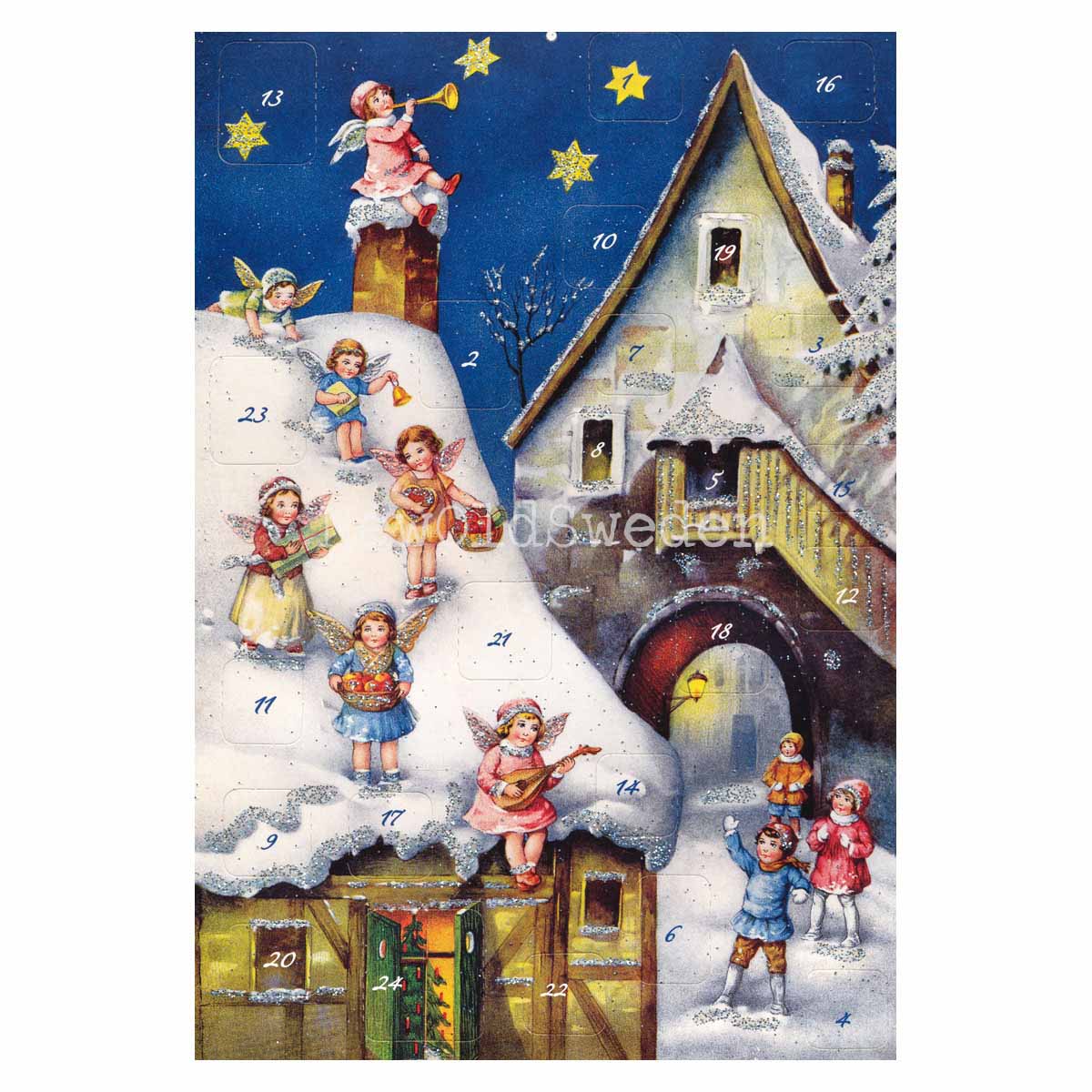 Adventskalender Retro Nostalgi 1 - Änglar - 4