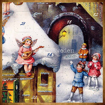Adventskalender Retro Nostalgi 1 - Änglar
