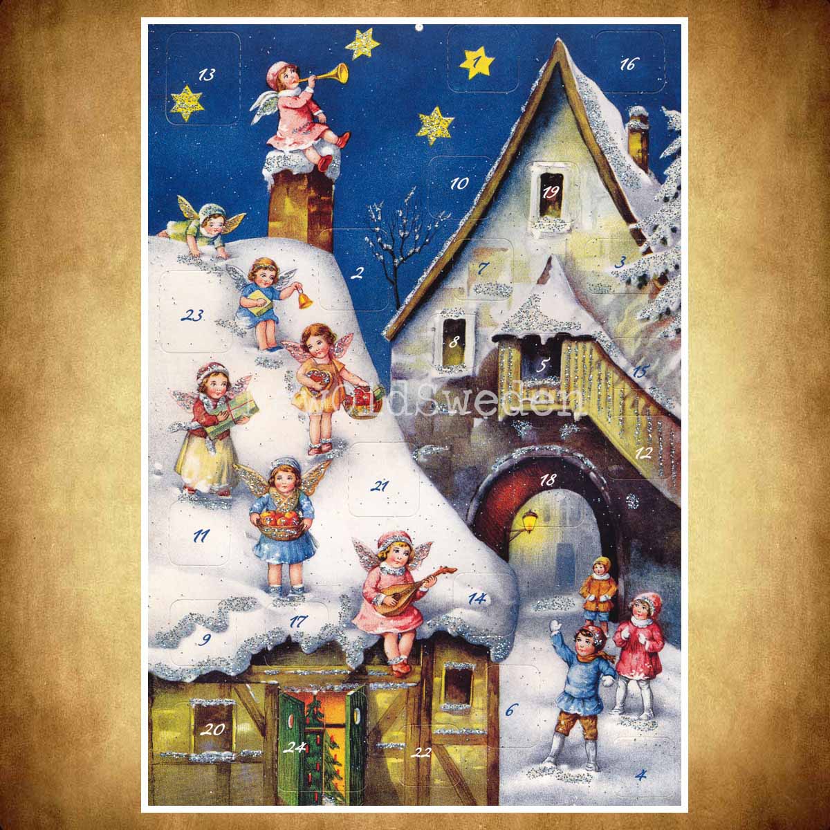 Adventskalender Retro Nostalgi 1 - Änglar - 3