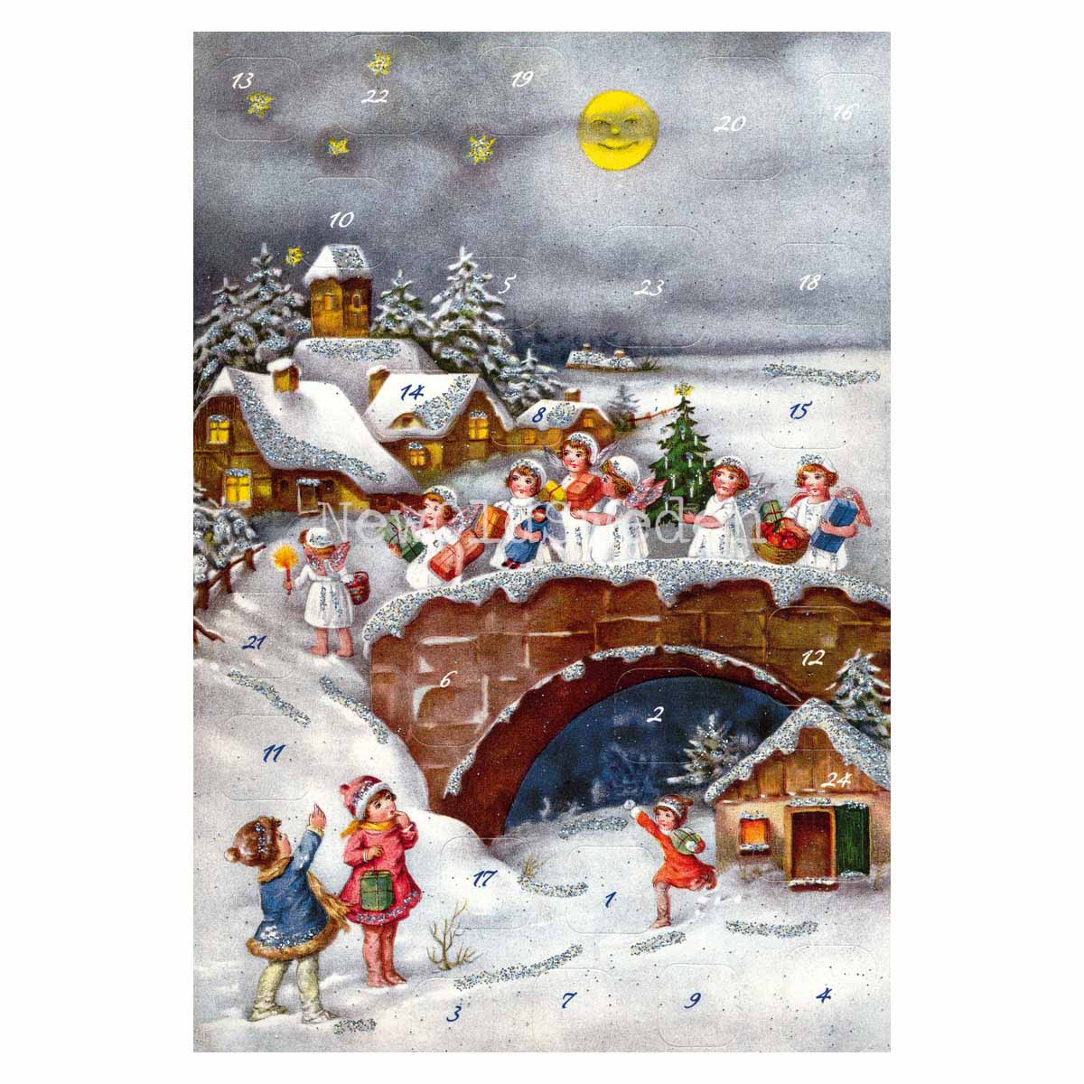 Adventskalender Retro Nostalgi 1 - Änglar - 4
