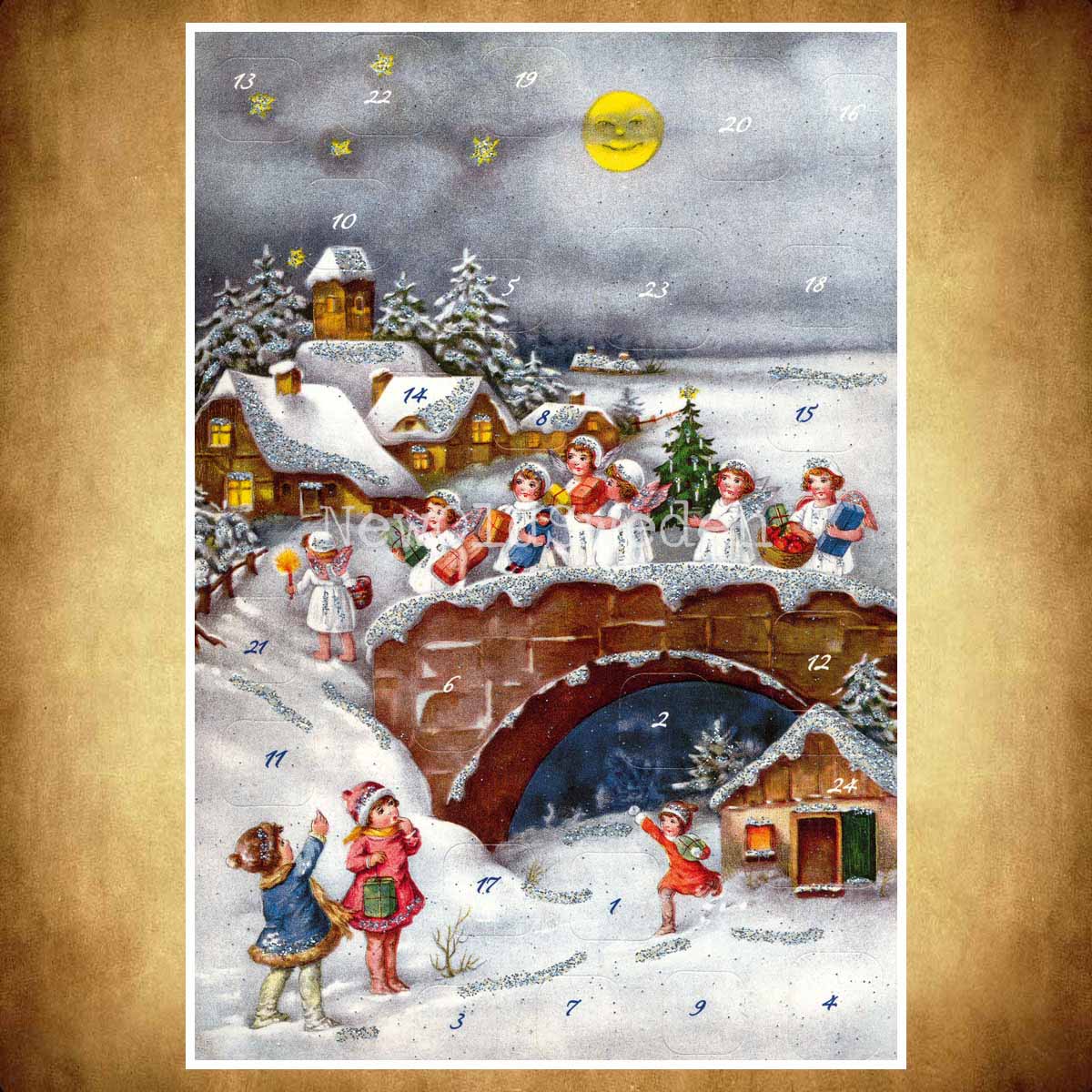 Adventskalender Retro Nostalgi 1 - Änglar - 3