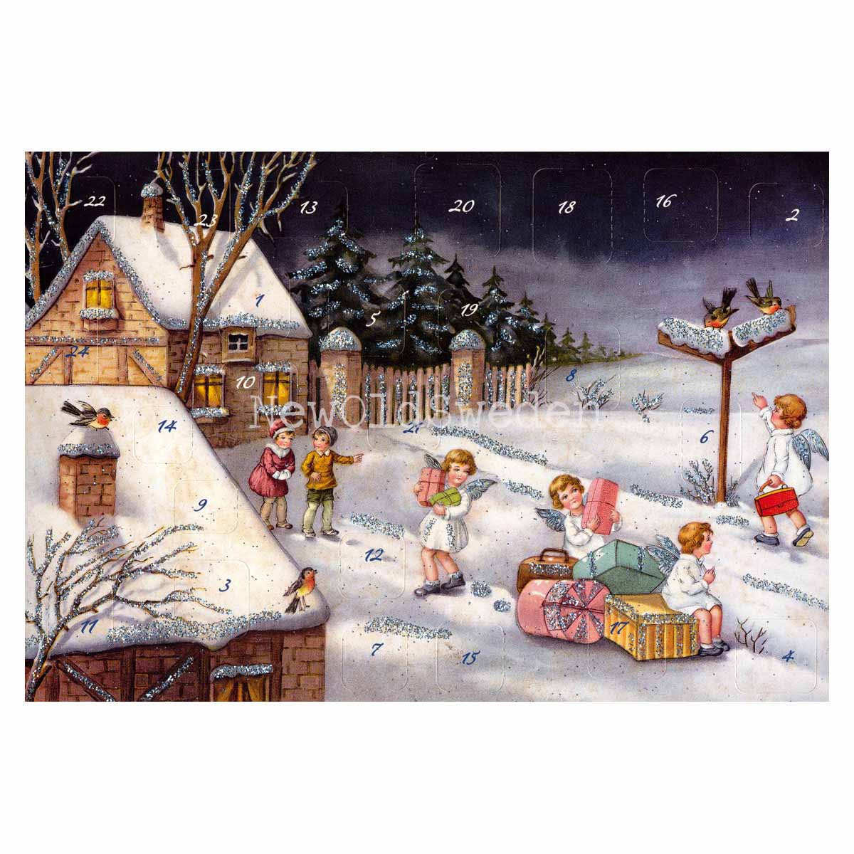 Adventskalender Retro Nostalgi 1 - Änglar - 4