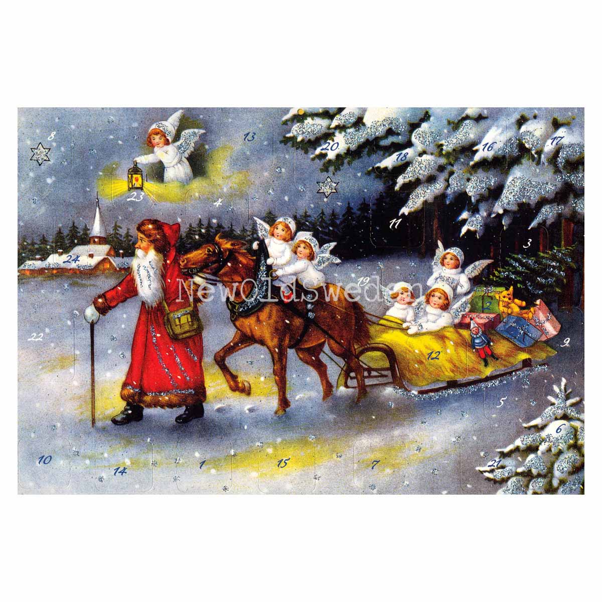 Adventskalender Retro Nostalgi 1 - Änglar - 4