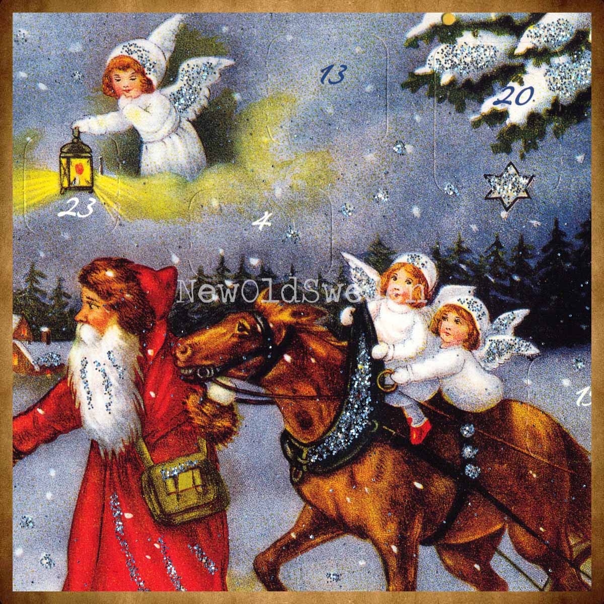 Adventskalender Retro Nostalgi 1 - Änglar - 2