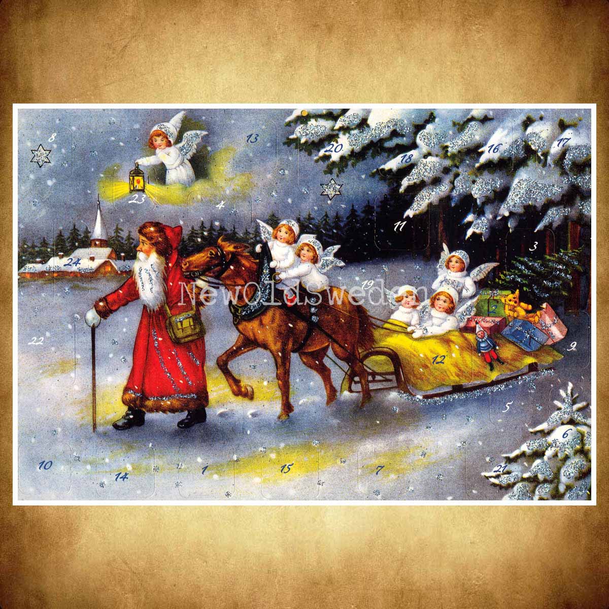 Adventskalender Retro Nostalgi 1 - Änglar - 3