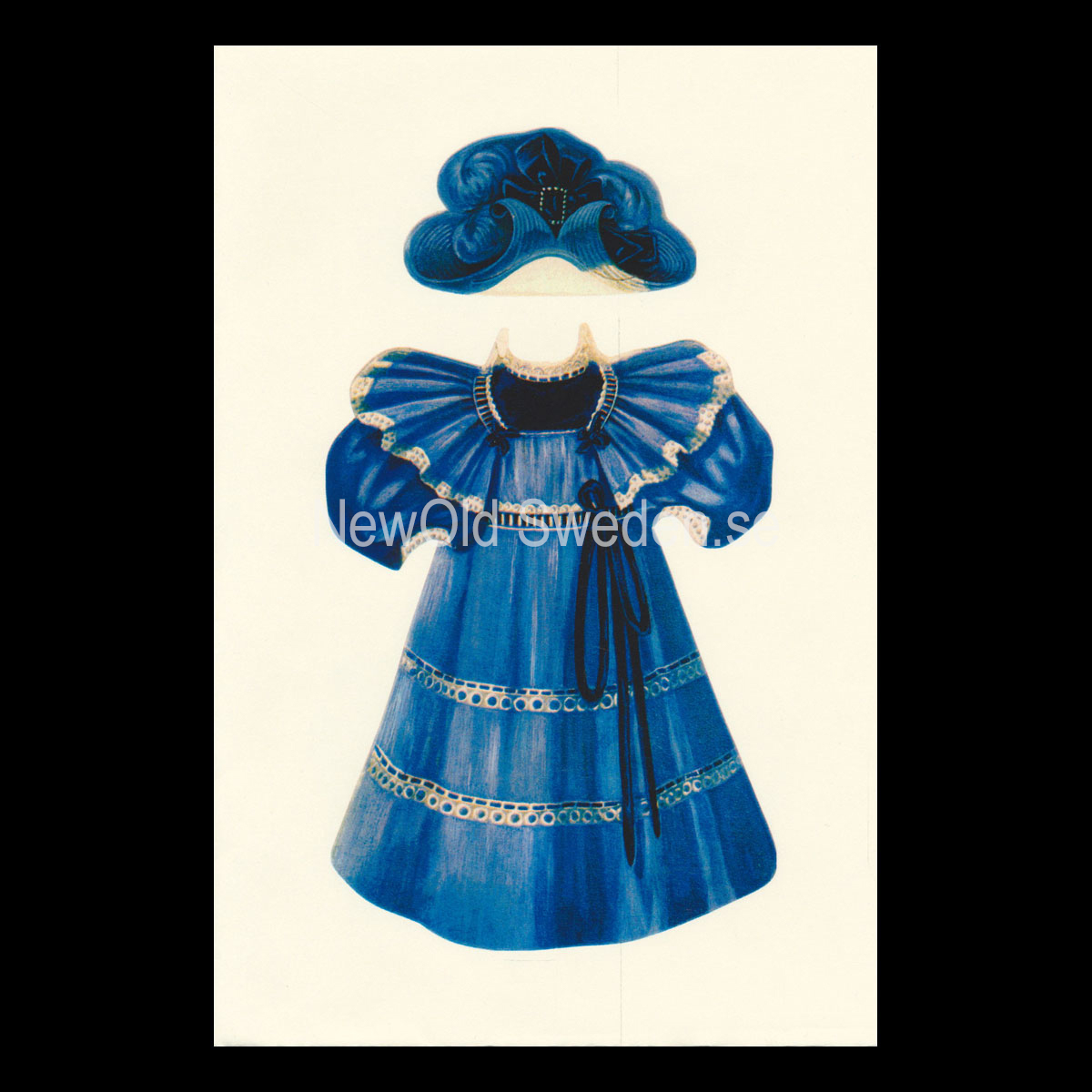 Victorian - Family of Paper Dolls Set - 8