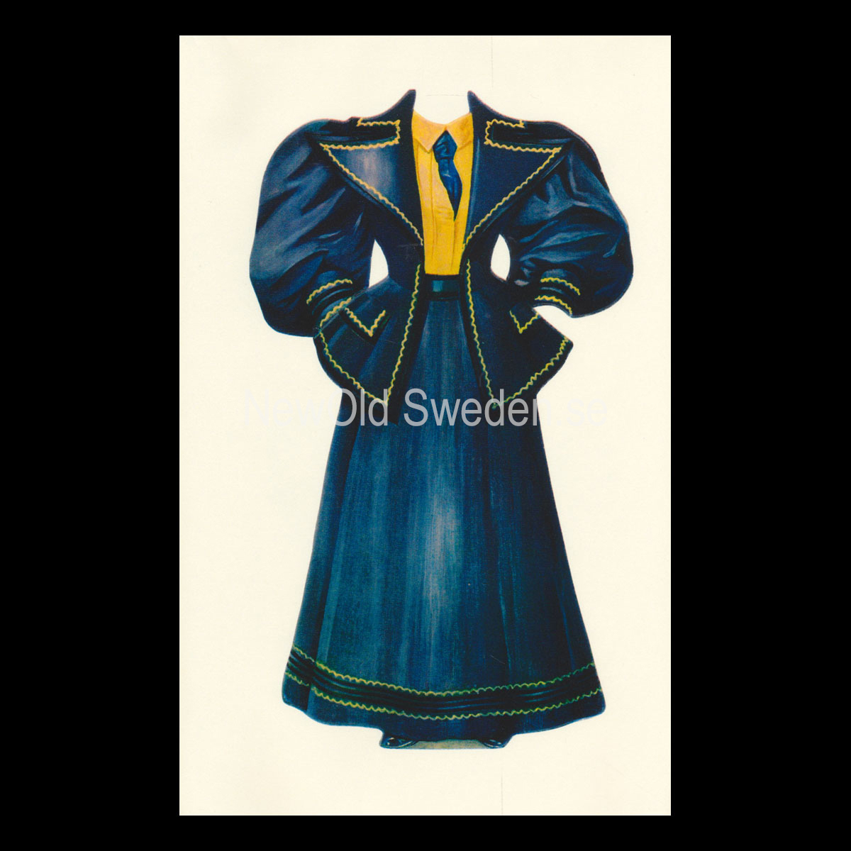 Victorian - Family of Paper Dolls Set - 7