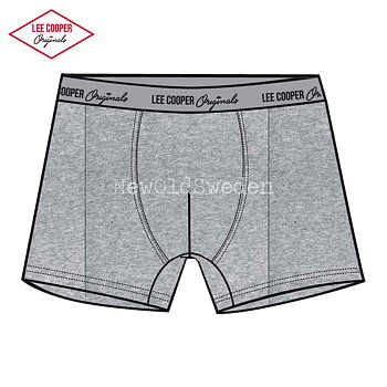 Boxershorts 1-pack - Ljusgrå Lee Cooper Originals - 1900