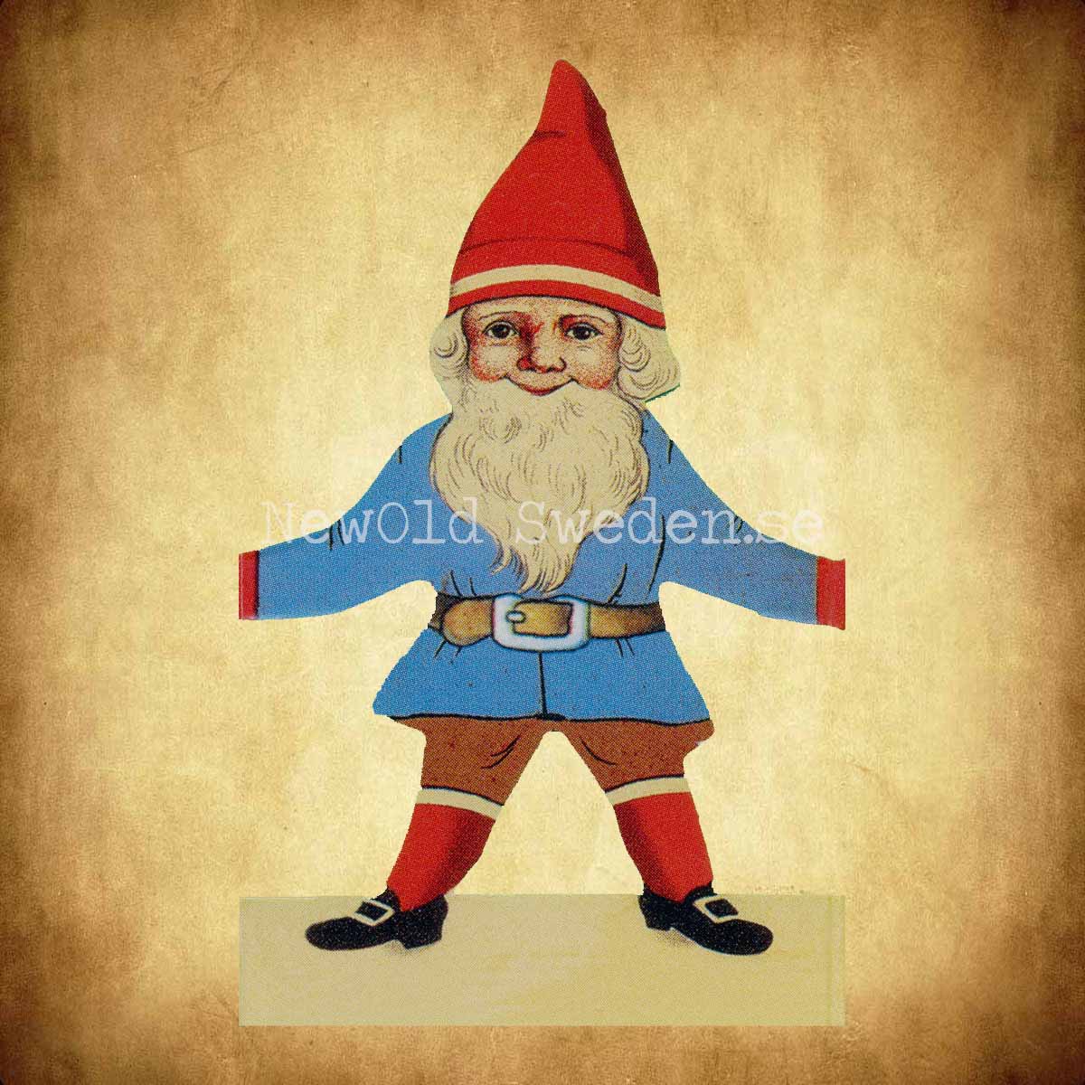 Pappersrader Norgetomte Mini - 31.5 x 7.5 cm - R05