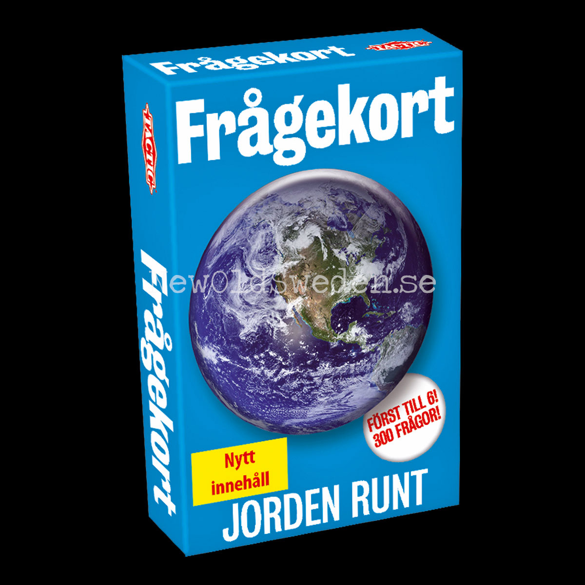 JORDEN RUNT Frågekort i Kortspelsask - TACTIC