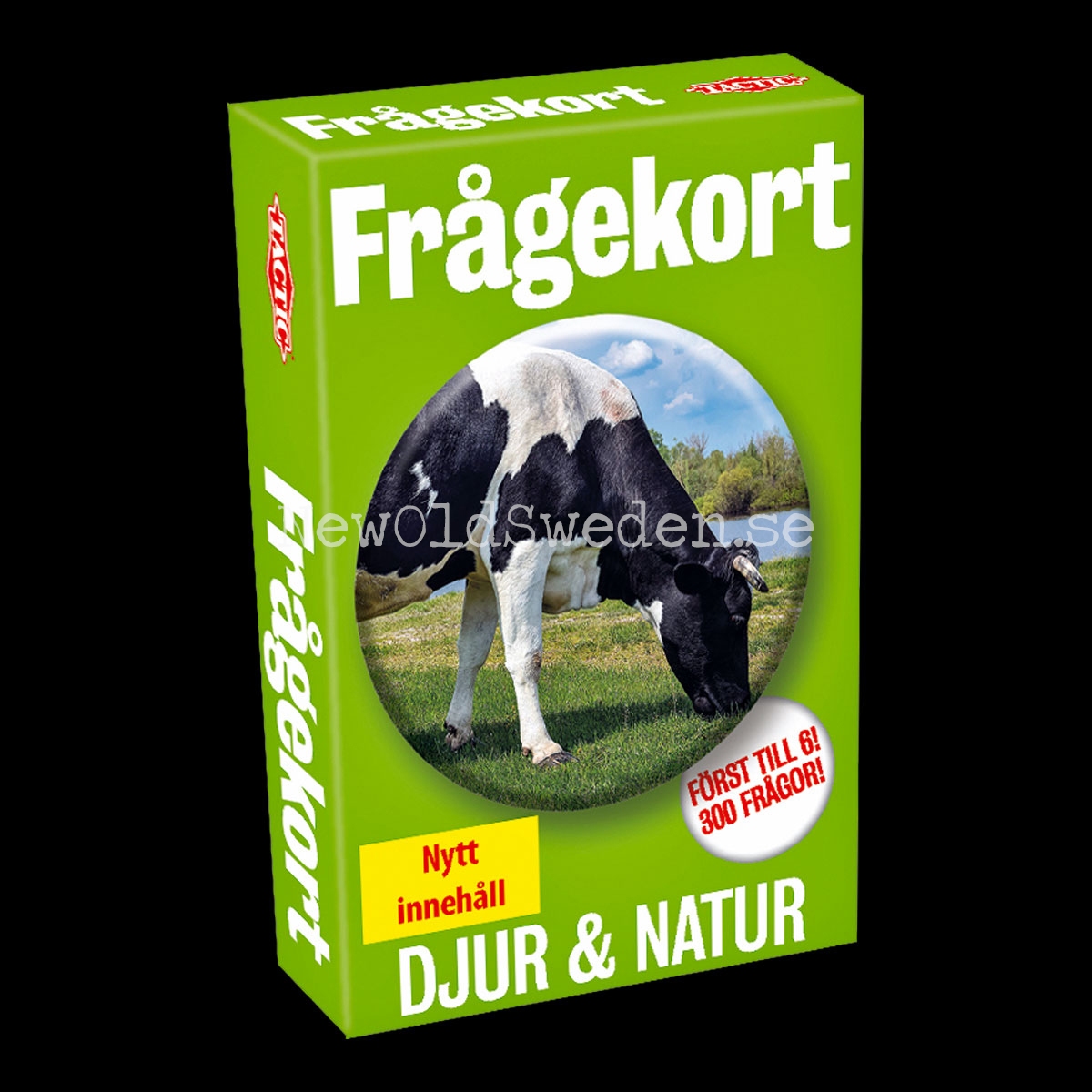 DJUR & NATUR Frågekort i Kortspelsask - TACTIC