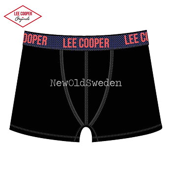 Boxer Svart/Korall XX-LARGE Lee Cooper Originals - 2200