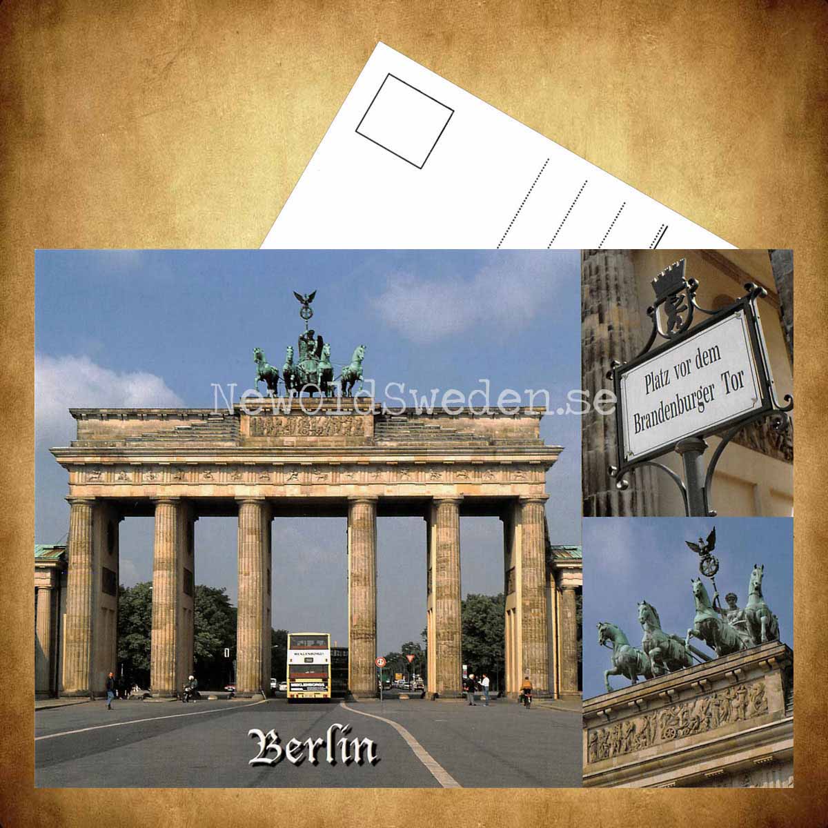 Berlin - Vykort A5 - 3