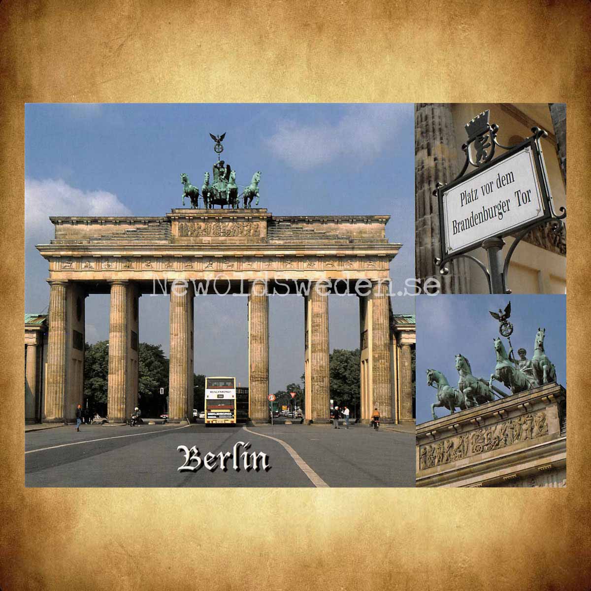 Berlin - Vykort A5 - 2
