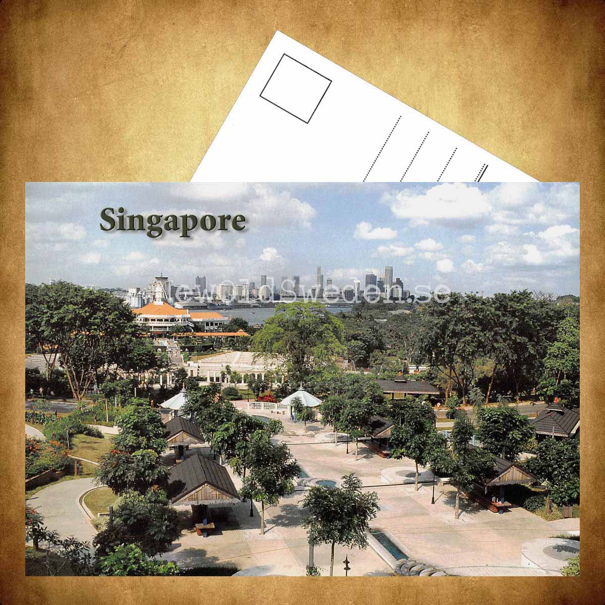 Singapore - Vykort A5 - 4