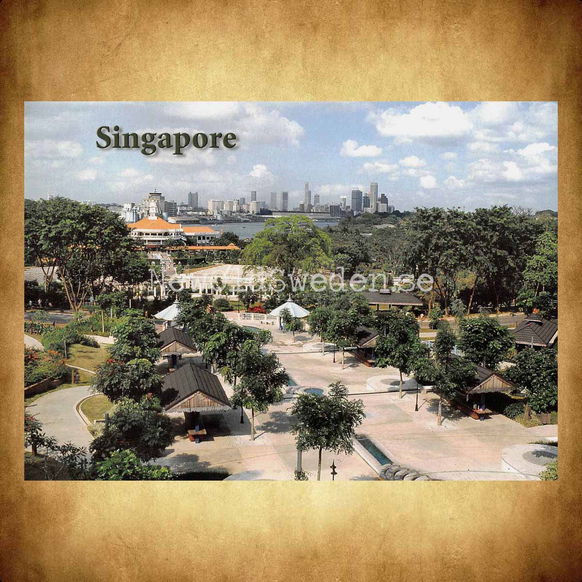 Singapore - Vykort A5 - 3