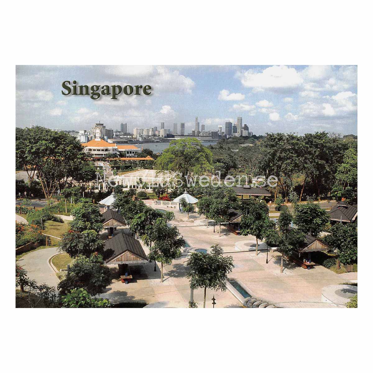 Singapore - Vykort A5