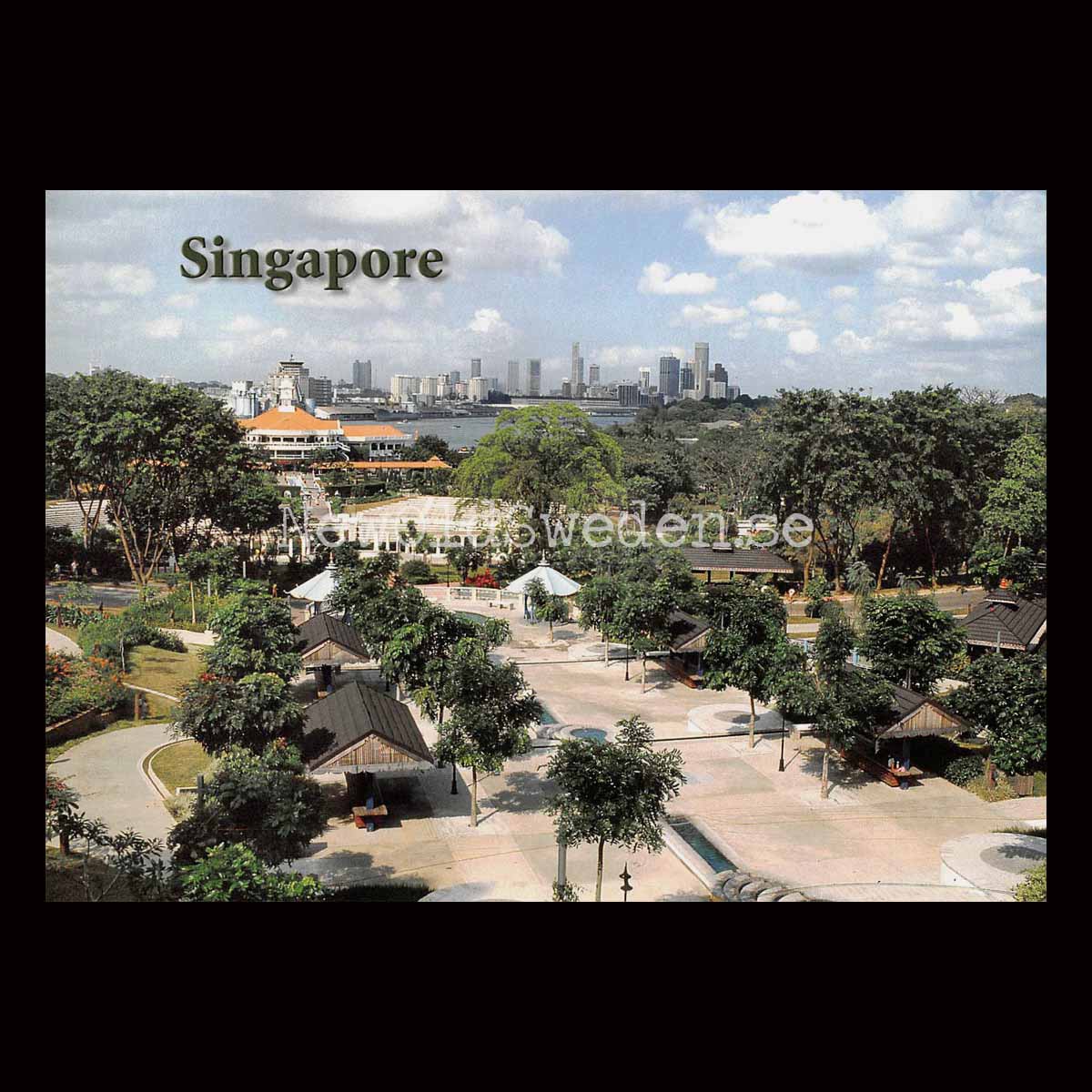 Singapore - Vykort A5 - 2