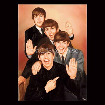 The Beatles - Vykort A5