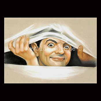 Mr Bean - Vykort A5