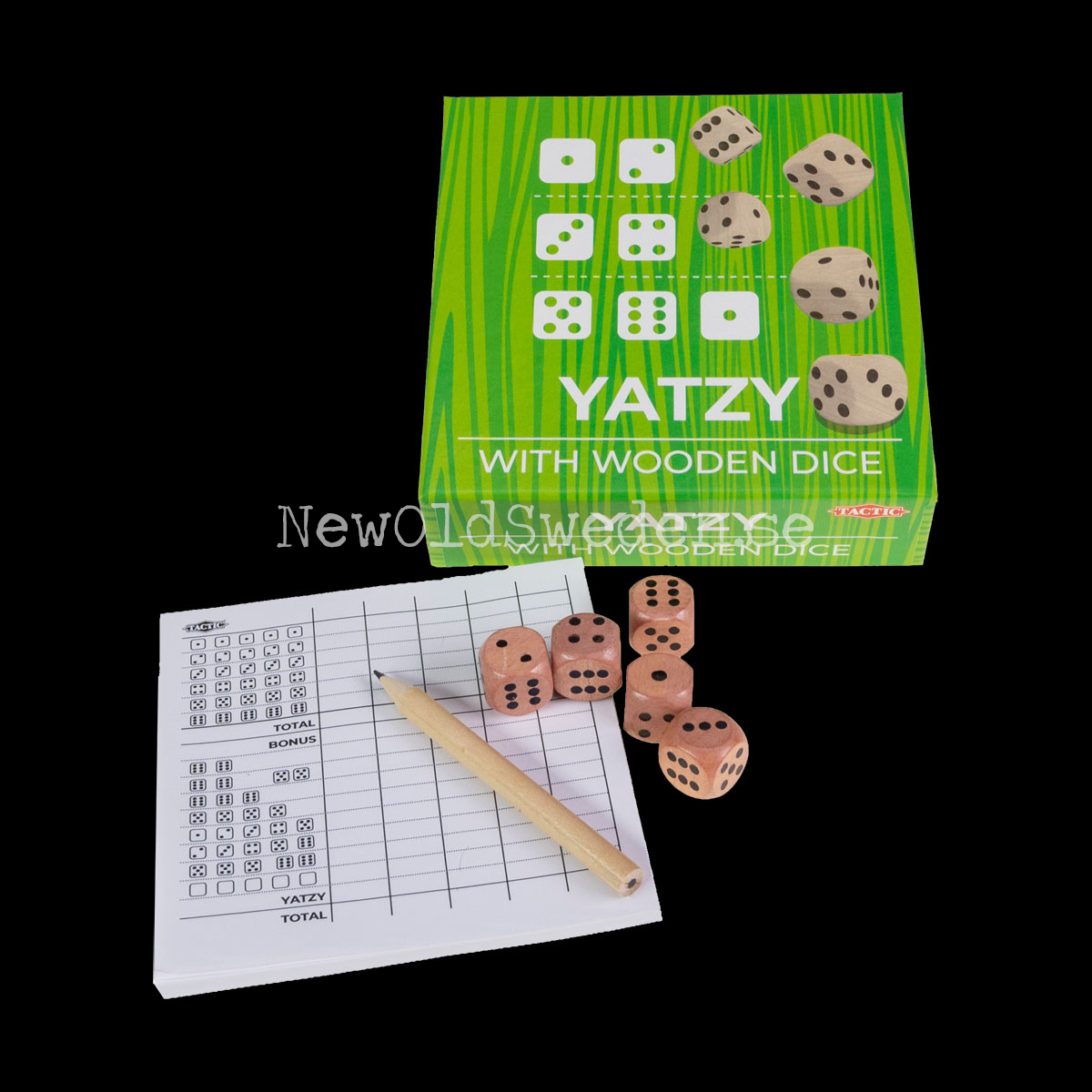 TRENDY YATZY med trätärningar - TACTIC - 3