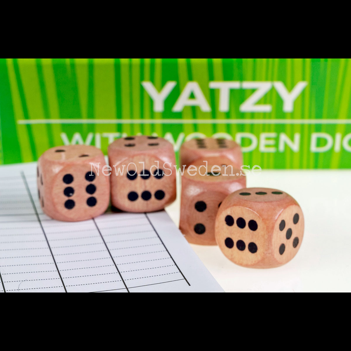 TRENDY YATZY med trätärningar - TACTIC - 4