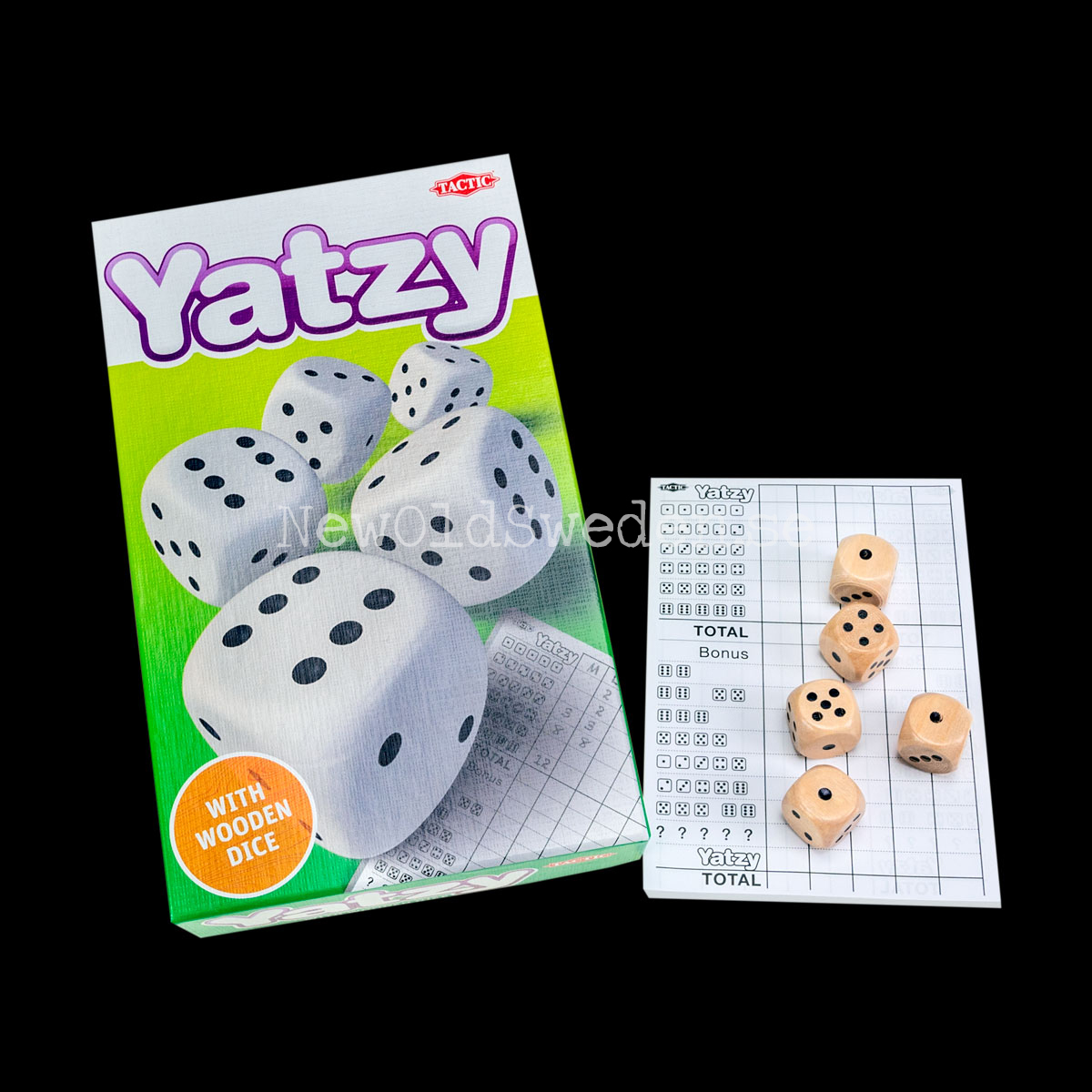 YATZY med trä tärningar - TACTIC - 2
