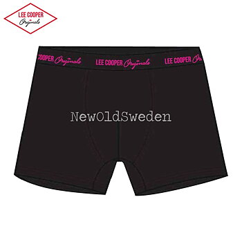 Boxer 1-Pack - Stl. Large - Svart/Fushia Lee Cooper Originals - 2000