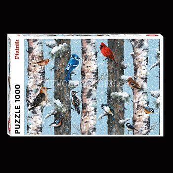 Christmas Birds 1000 Puzzel - 68 x 48 cm - Bob Giordano - PIATNIK