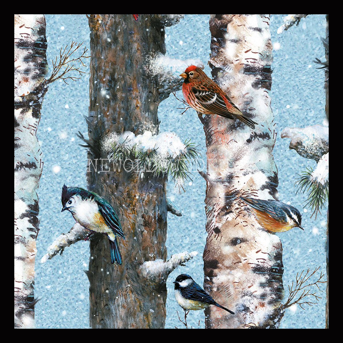 Christmas Birds 1000 Puzzel - 68 x 48 cm - Bob Giordano - PIATNIK - 6