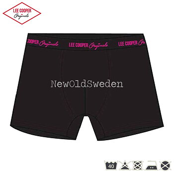 Boxer XX-LARGE Svart/Fushia Lee Cooper Originals - 2000