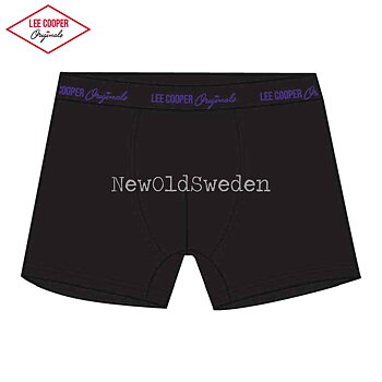 Boxer 1-pack - Stl. X-Large - Svart/Lila Lee Cooper Originals - 2000