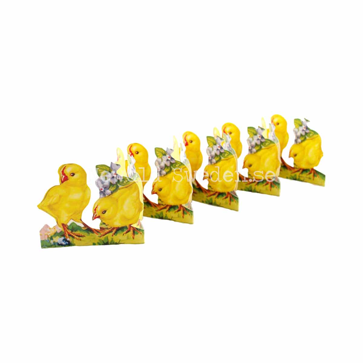 Pappersrader Parkyckling - 67 x 6.5 cm - R04 - 4