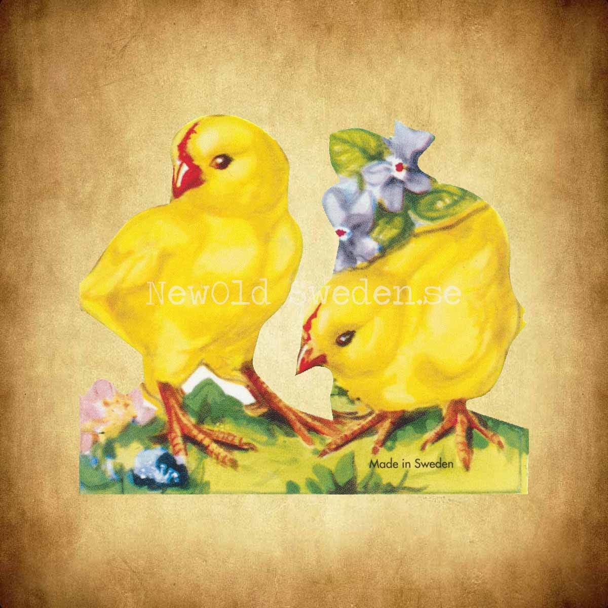 Pappersrader Parkyckling - 67 x 6.5 cm - R04