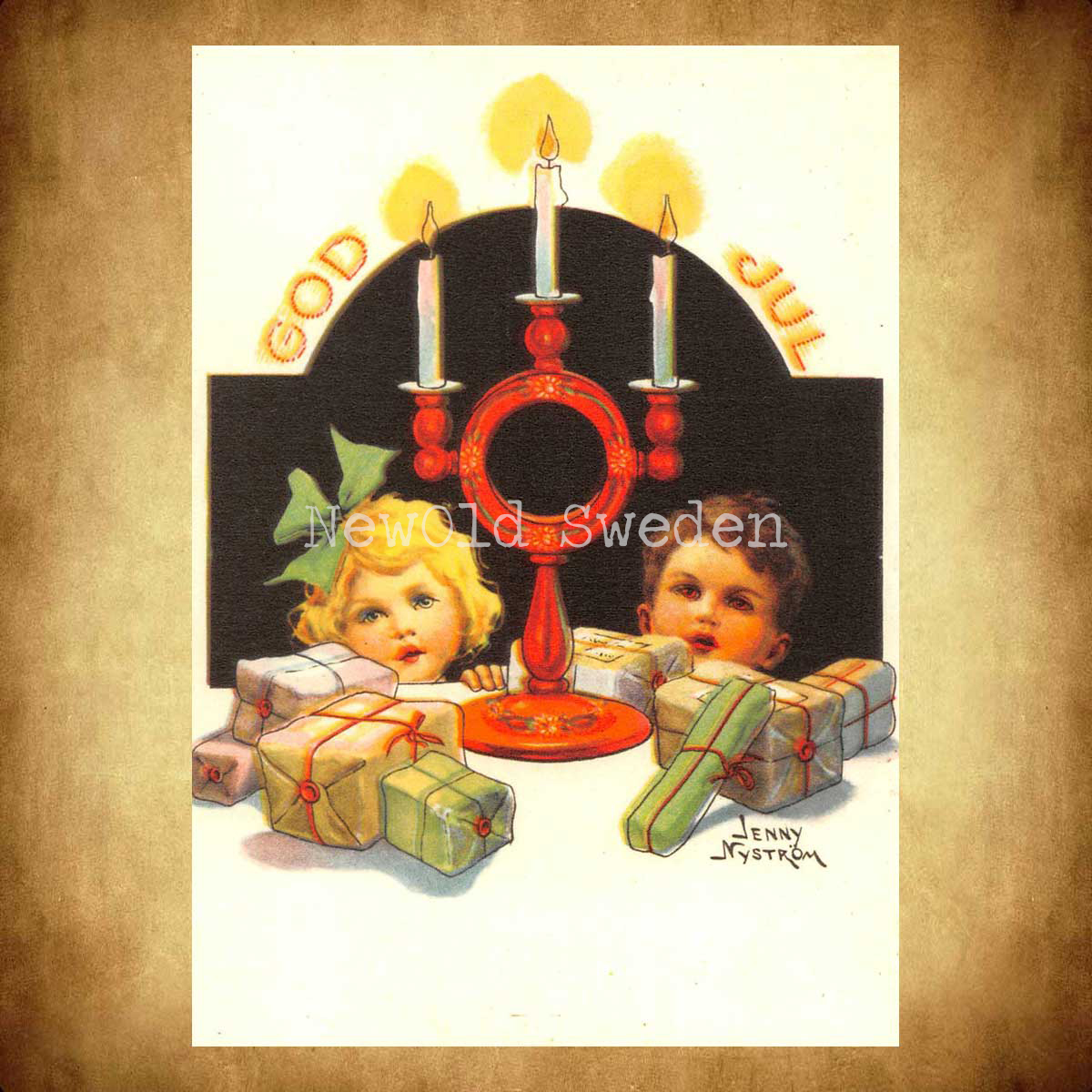 GOD JUL - Jenny Nyström - 850 - 2