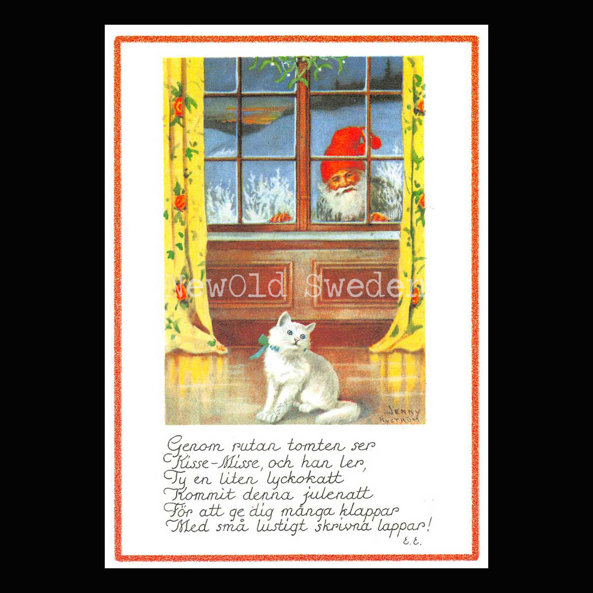 GOD JUL Vers - Jenny Nyström - 850
