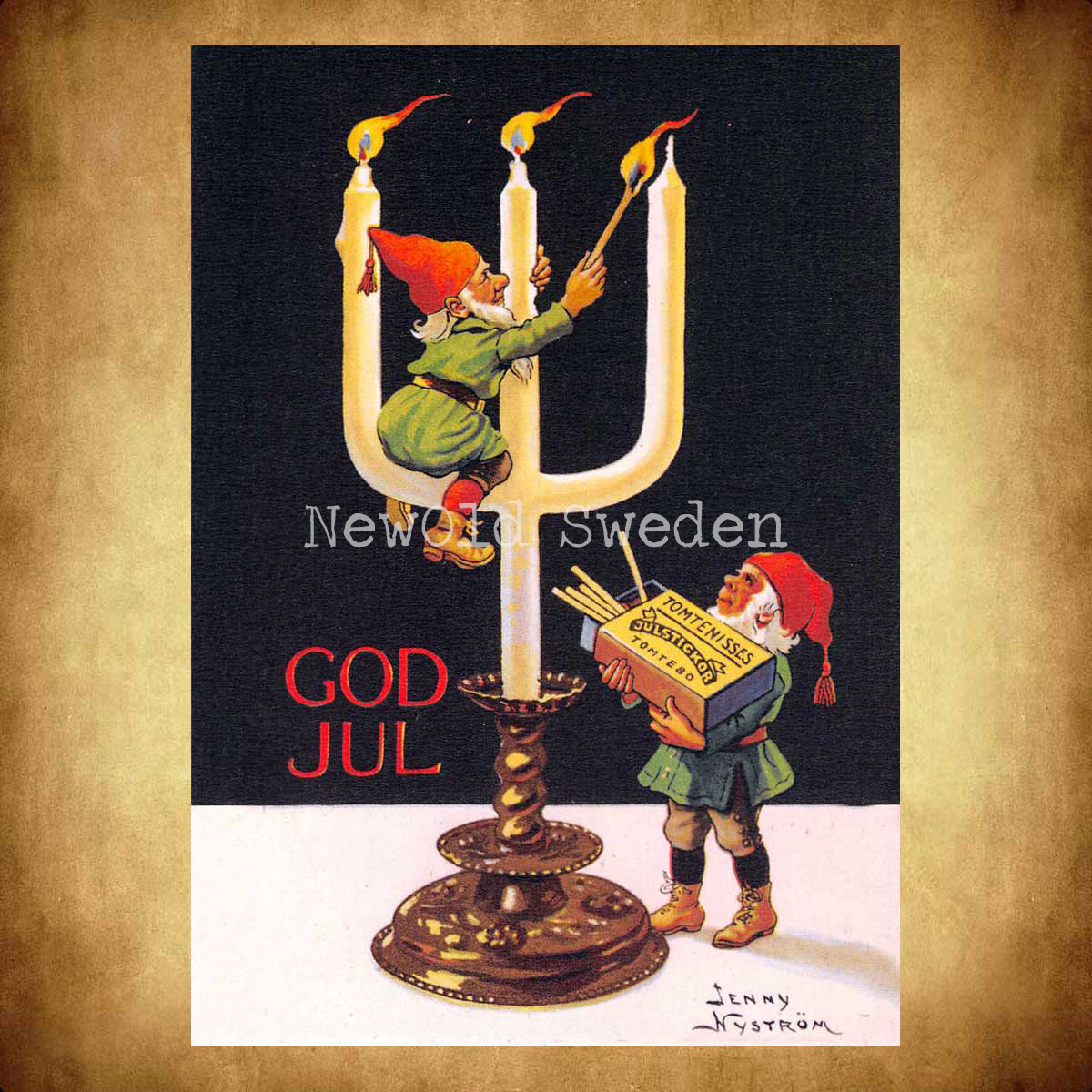 GOD JUL - Jenny Nyström - 850 - 2