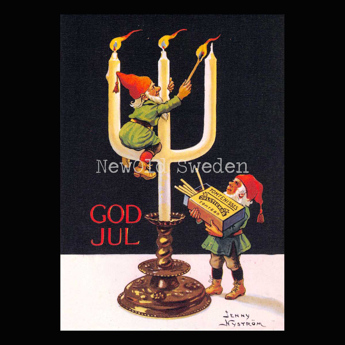 GOD JUL - Jenny Nyström - 850