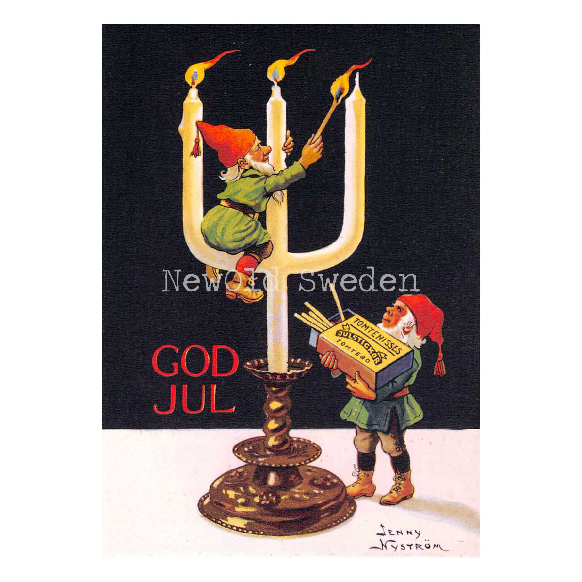 GOD JUL - Jenny Nyström - 850 - 4